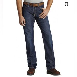 ARIAT MENS FR M4 RELAXED BOOTCUT WORK JEANS SIZE 32x32